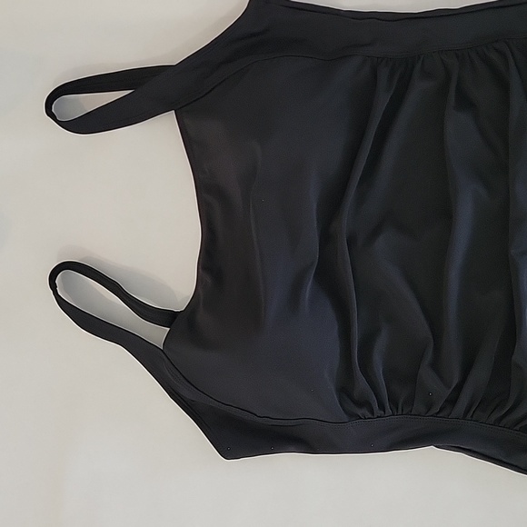 Women's Vintage Padded Push Up One Piece Swimsuits Tummy Control Bathing Suits - Picture 4 of 16